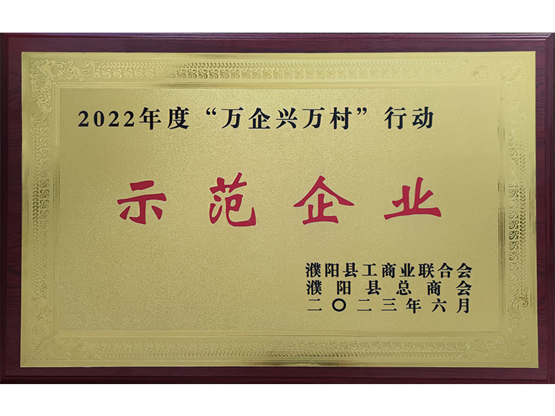 萬企興萬村行動示範企業