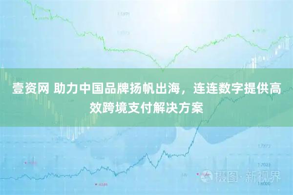 壹资网 助力中国品牌扬帆出海，连连数字提供高效跨境支付解决方案